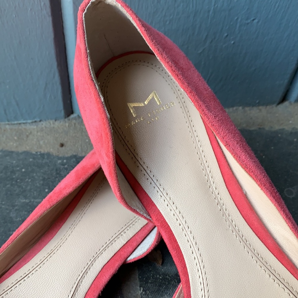 Marc Fisher D’orsay flats pink 7.5 - Picture 2 of 5